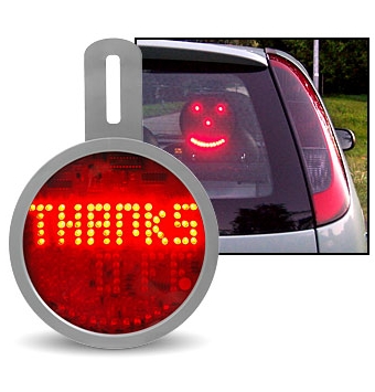 The Car LED Emoticon